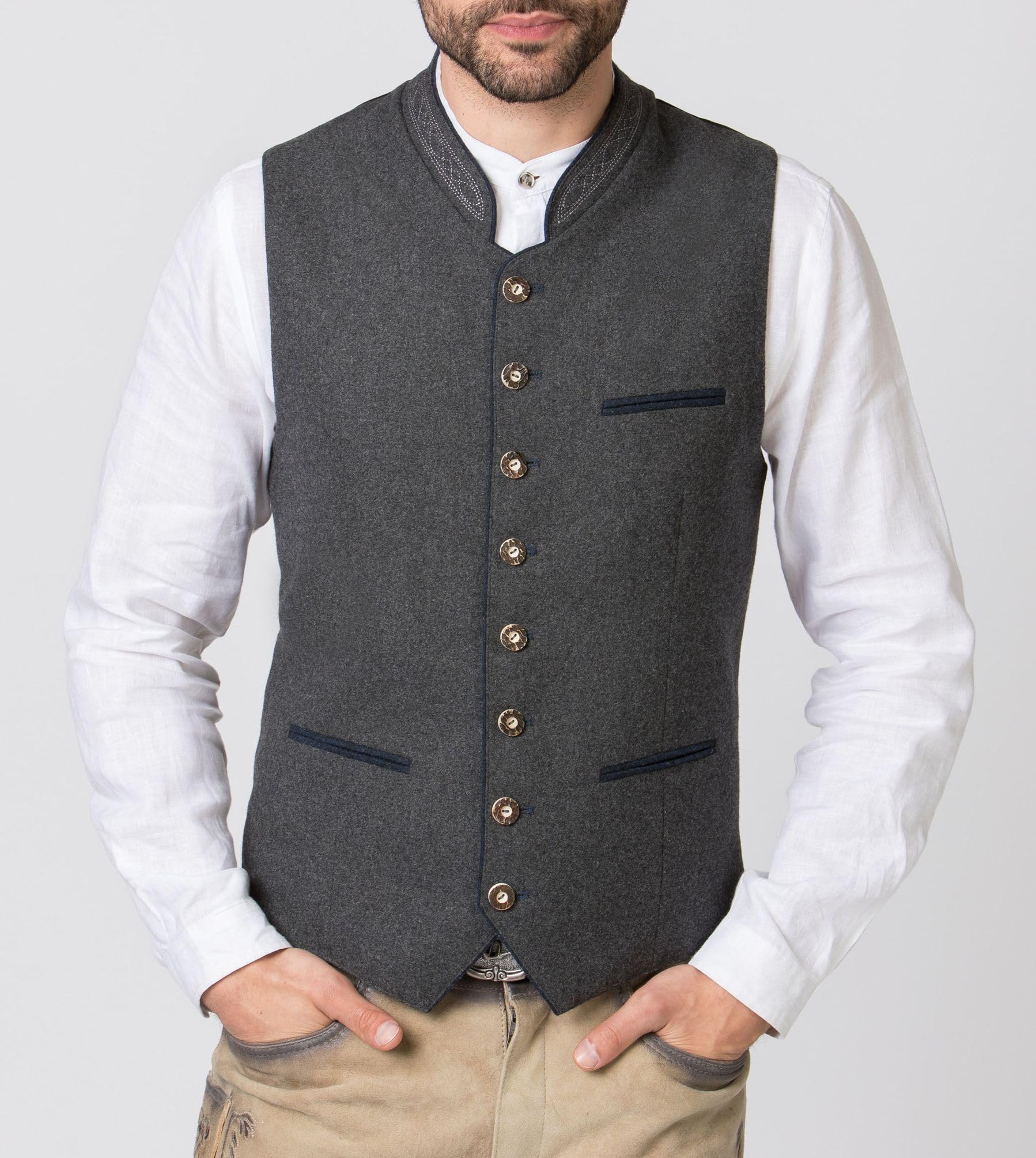 Stockerpoint Weste Sirius Gilet elegante da lavoro Uomo