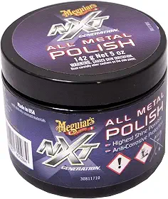 G13005 NXT POLIDOR DE CROMADOS E METAIS 148ML MEGUIAR'S