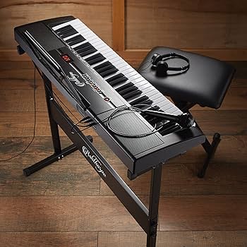 電子ピアノ 61鍵 ヘッドフォン・アダプター付き 楽天市場】【8%OFFクーポン】電子ピアノ 61鍵盤 セット 2カラー