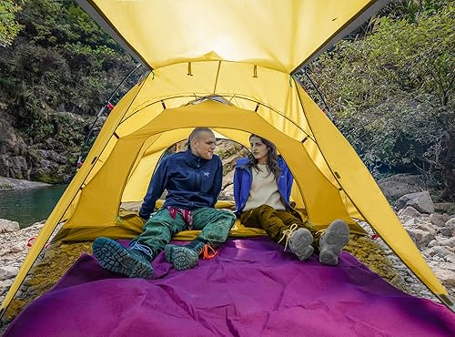 Miniatura 5 de KAZOO Tienda de campaña para 24 personas, impermeable, para exteriores, tienda de campaña grande para 24 personas, fácil instalación con porche,