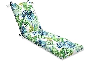 Pillow Perfect Tropic Floral Chaise Lounger Cushion