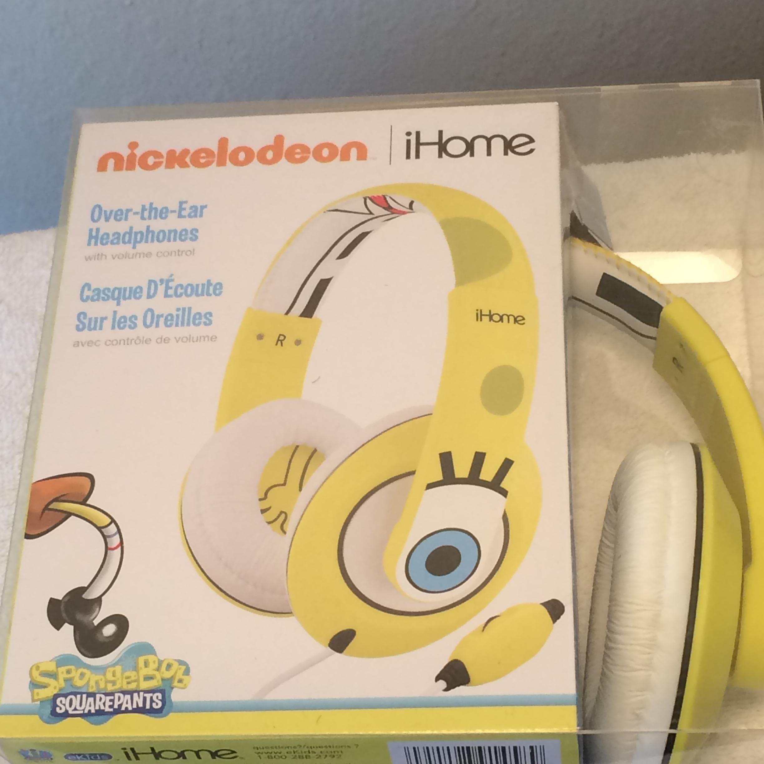 Amazon.co.jp: ekids スポンジボブ ヘッドホン SB-M40.2 iHome