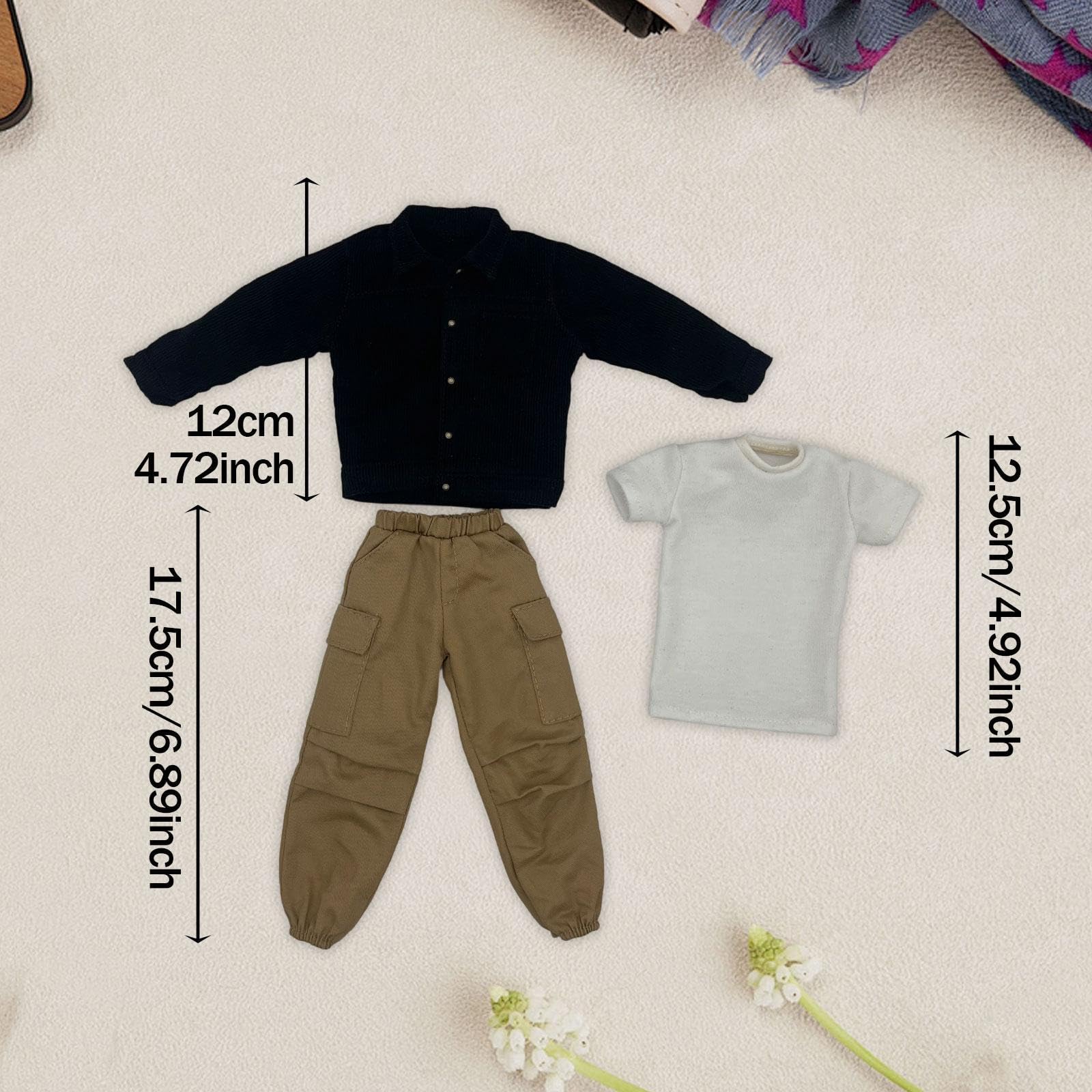 Amazon.com: kowaku 1:6 Action Figure Clothes Miniature