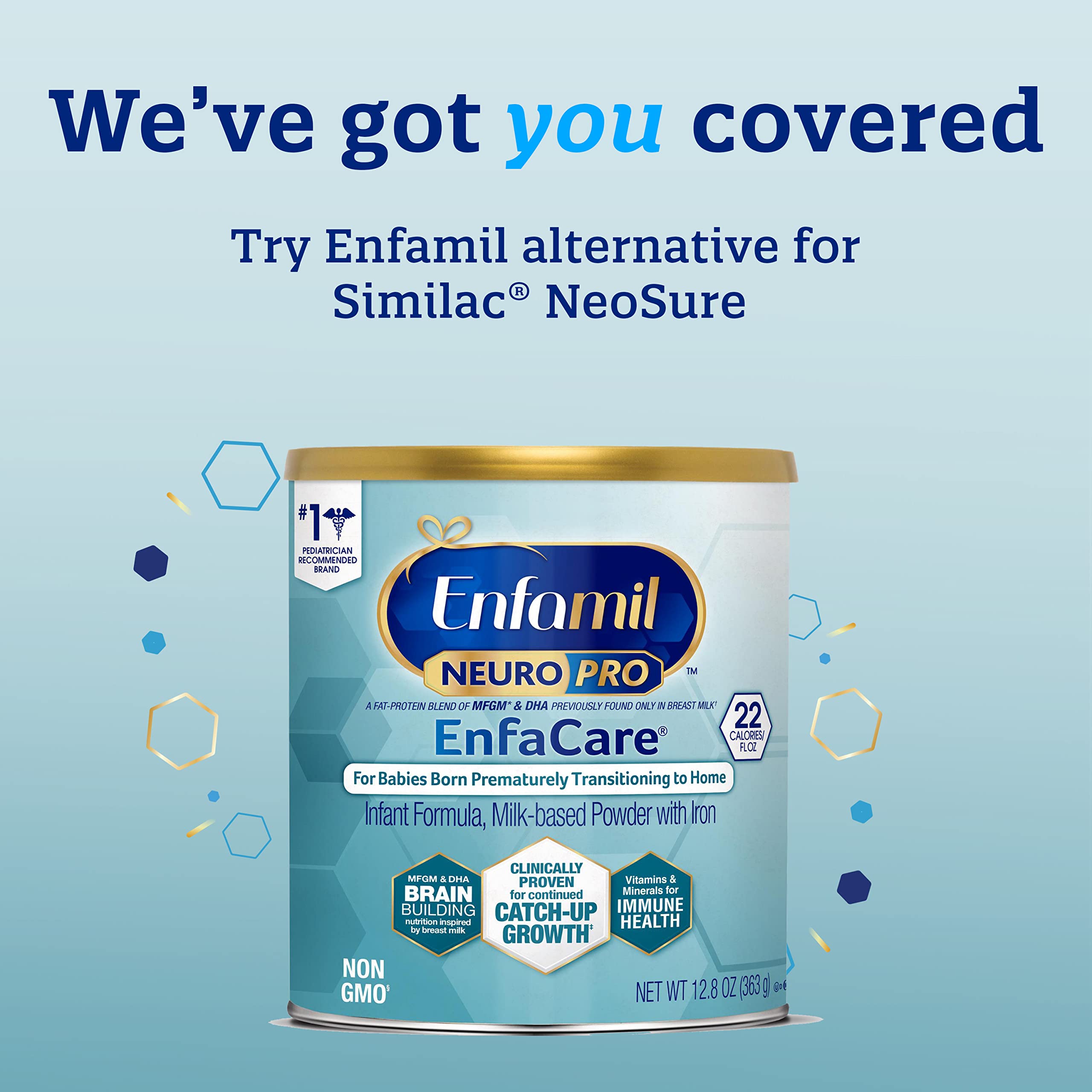 Buy Enfamil NeuroPro EnfaCare Premature Baby Formula Milk Based w/ Iron
