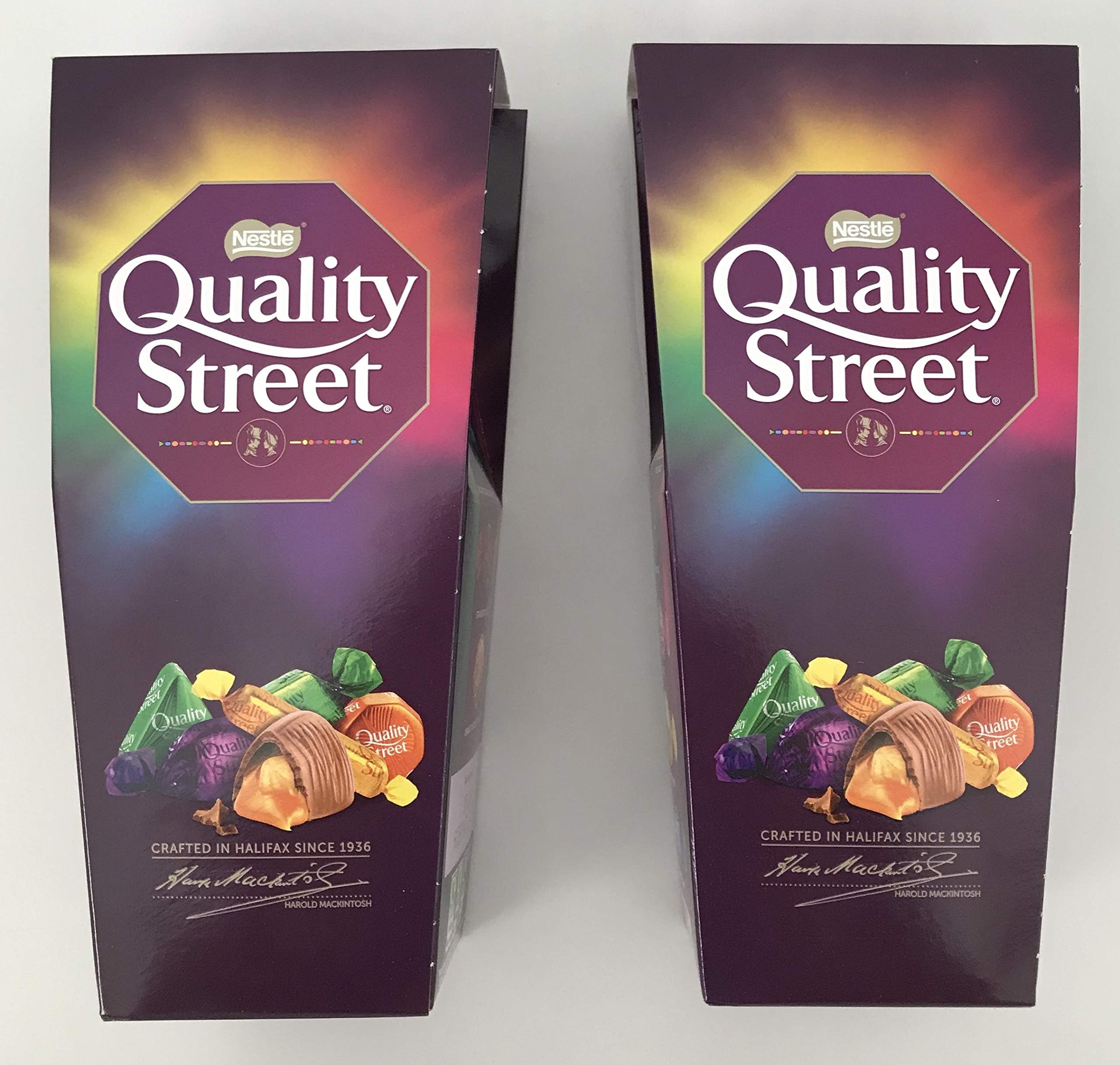 Quality StreetChristmas Chocolate, Toffee & Cremes Box Multipack 240g x2