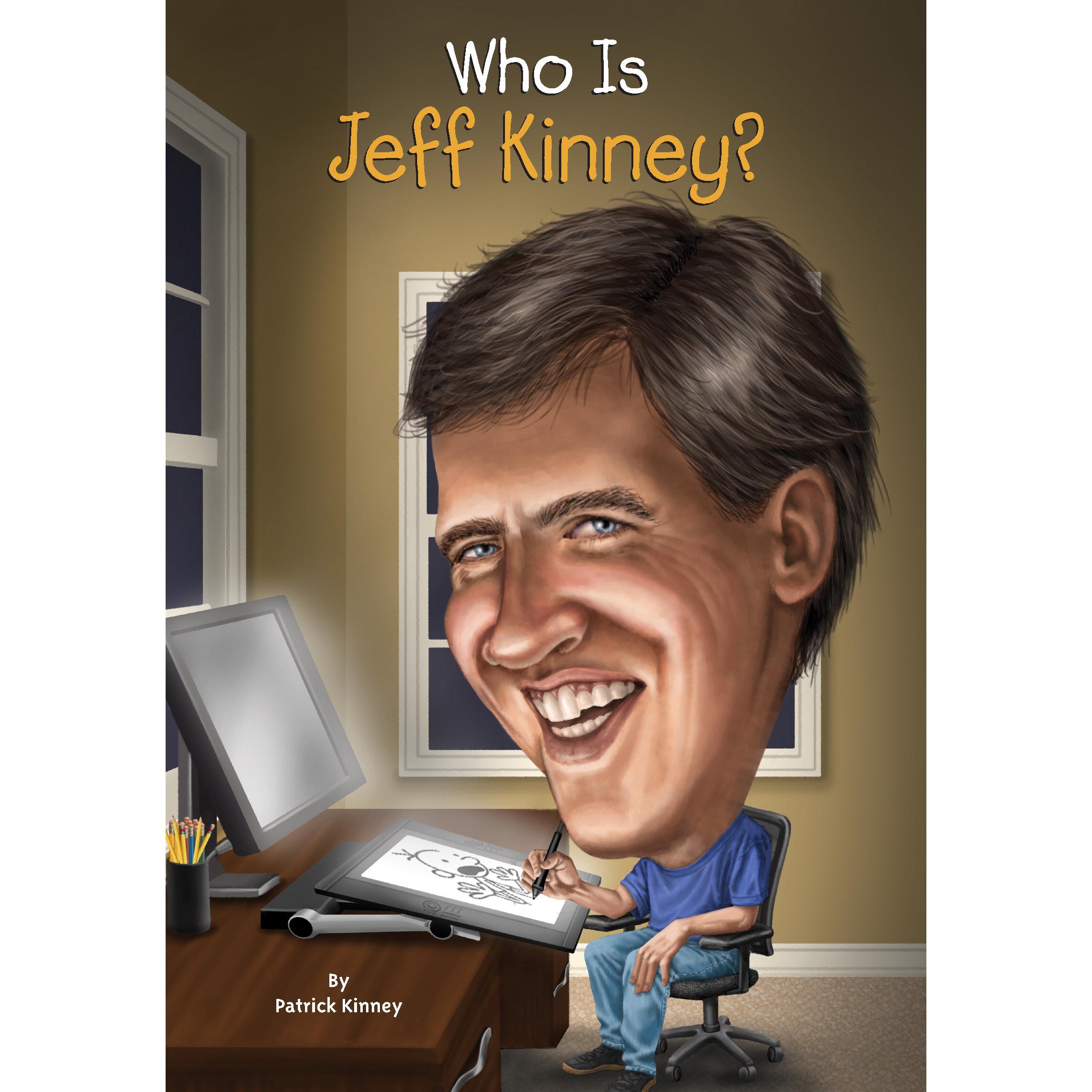 Cover art for Who Is Jeff Kinney?
