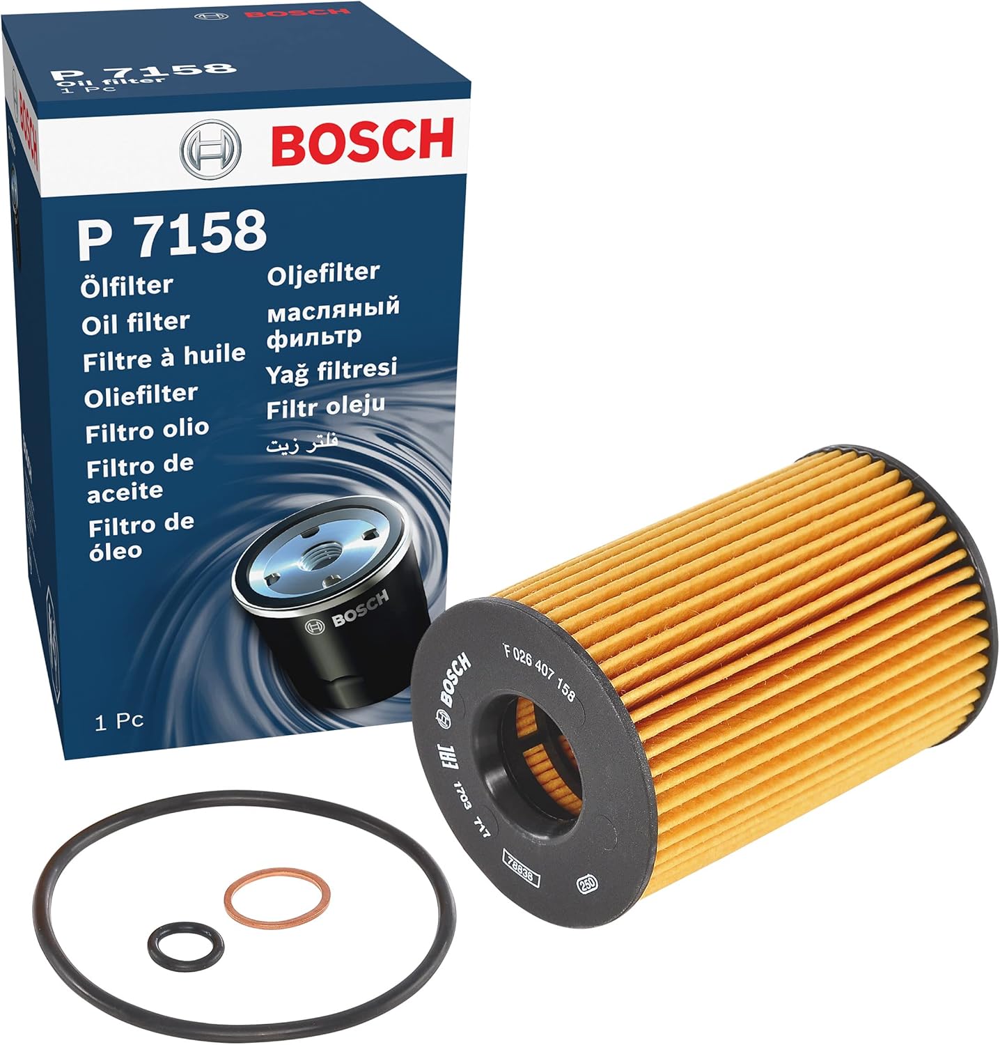 Bosch Oil Filter f026407158 Buy Online at Best Price in KSA Souq is