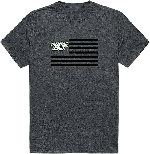 W Republic Missouri University of Science and Technology Miners Flag Tee T-Shirt