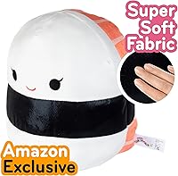 Vista 3 de Squishmallows Original 10-Inch Solenn The Salmon Sushi - Official Jazwares Plush - Collectible Soft & Squishy Sushi Stuffed Animal Toy - Add to Your