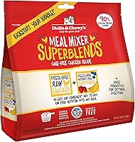 Stella & Chewy's Freeze-Dried Raw Cage-Free Chicken SuperBlends Meal Mixers Dog Food Topper - Grain-Free High-Protein 3.25oz