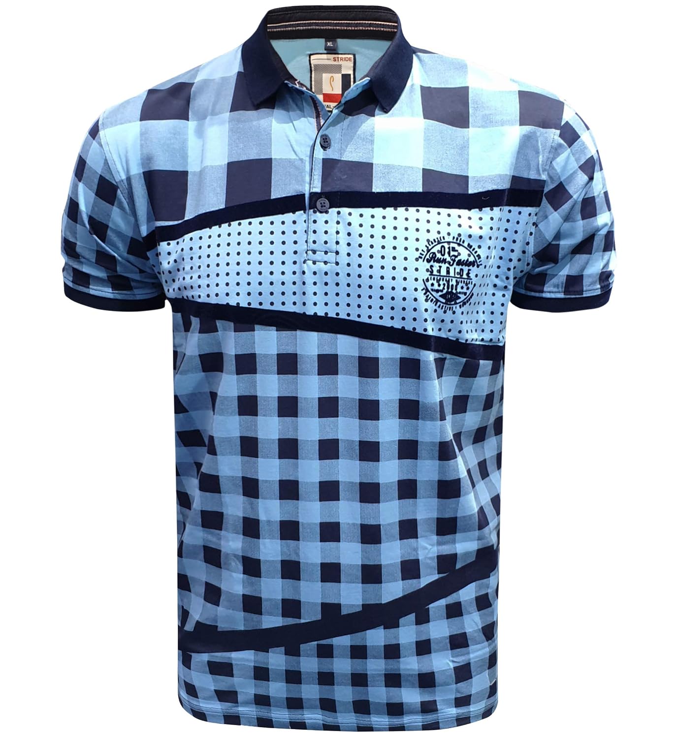 Buy Stride Regular Fit T-Shirt for Men 