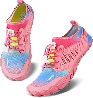 Men Women Water Sports Shoes Slip-on Quick Dry Aqua Swim Shoes for Pool Beach Surf Walking Water Park