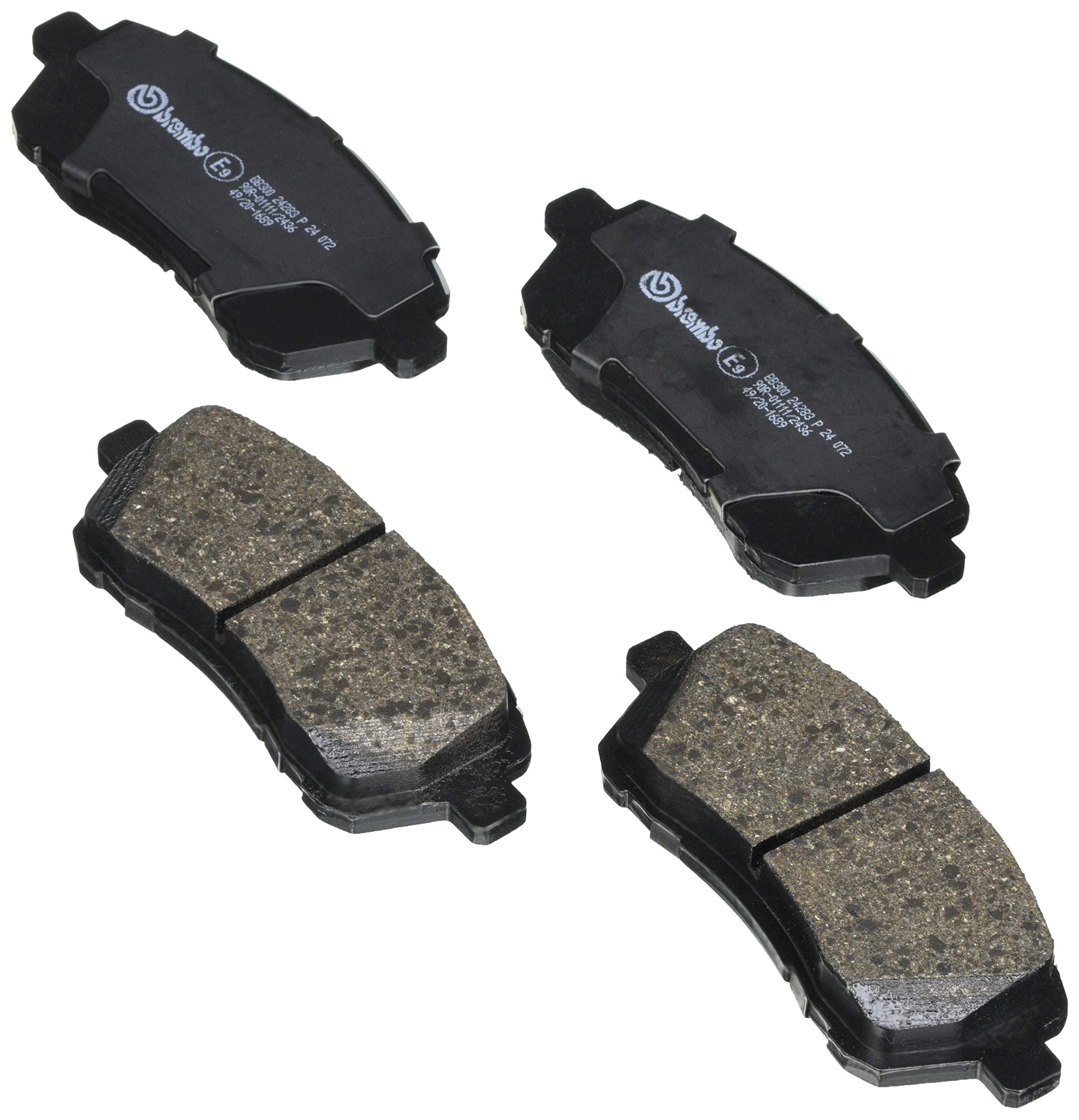 Brembo 09.A968.24 - Disco Freno Anteriore - Set di 2 dischi & P 24 072 - Pastiglia Freno - Anteriore
