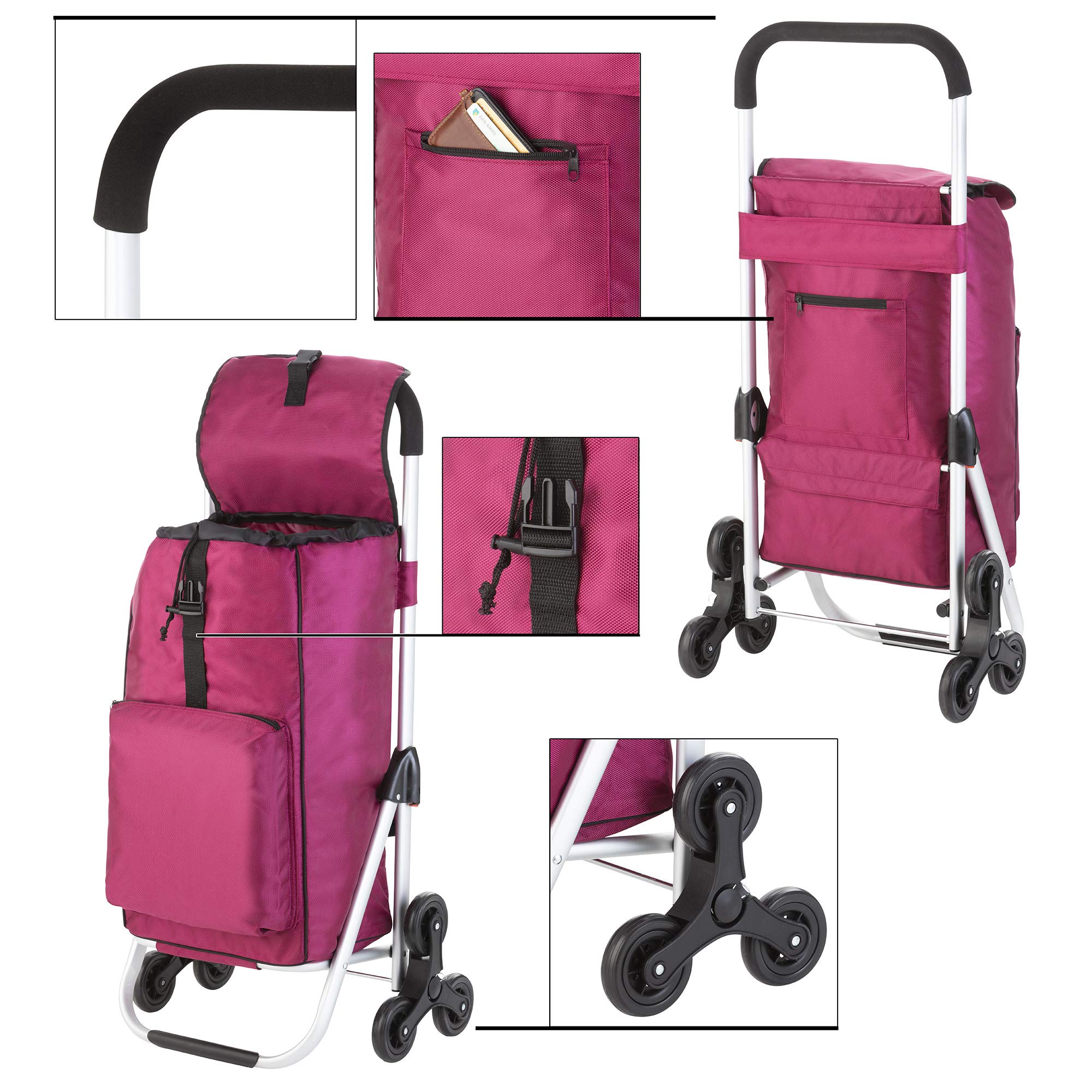 Cruiser Shopping cart stair climber 49 4 liters - shopping