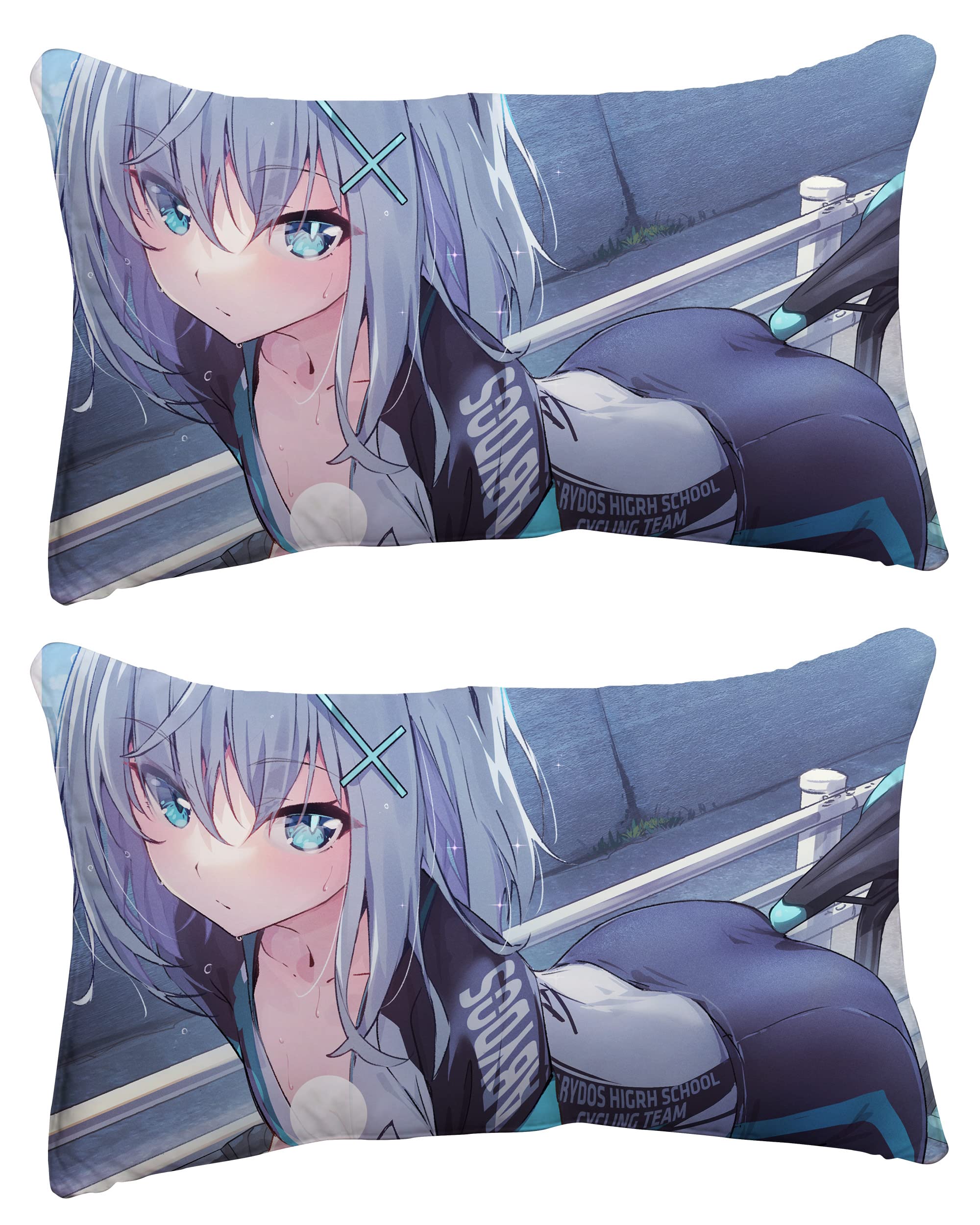 砂狼シロコ ブルアカ DO/超大バスタオル/105×55cm シロコ 砂狼シロコ フェイスタオル マフラータオル ブルー