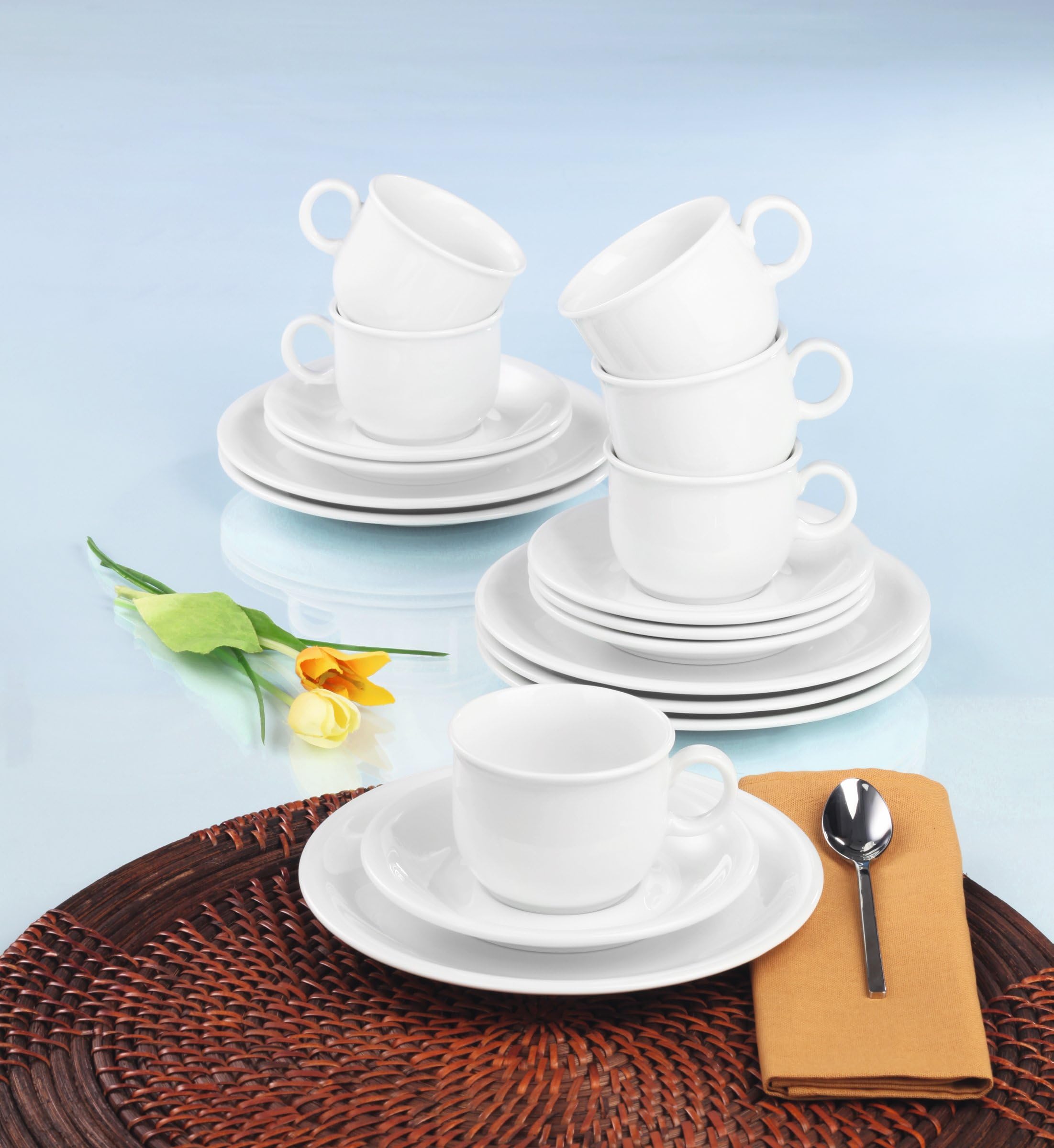 Seltmann Weiden Kaffeeservice 18-tlg. - Sonate Nostalgie Porzellan Made In Germany