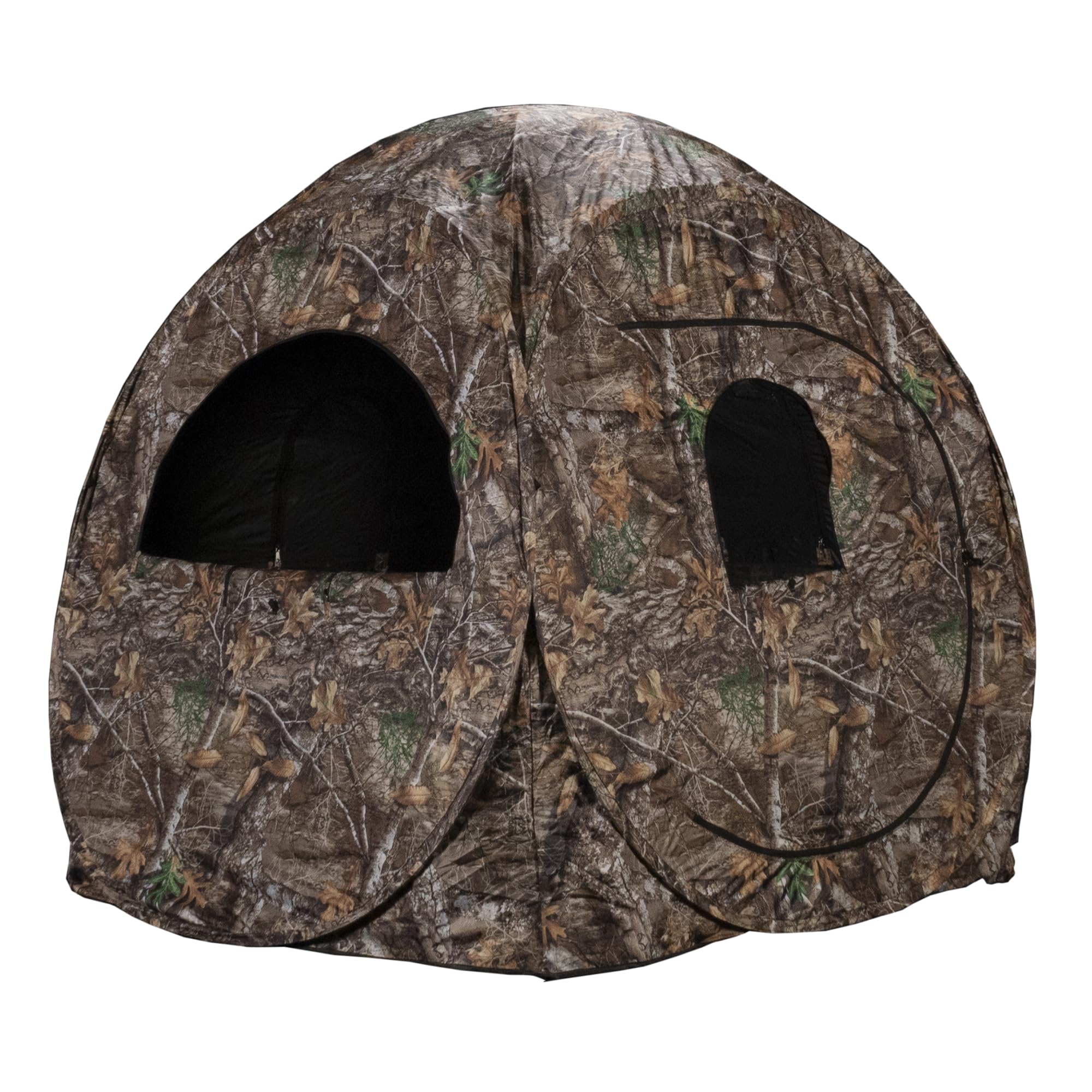 Rhino Blinds R75-RTE 2 Person Hunting Ground Blind, Realtree Edge