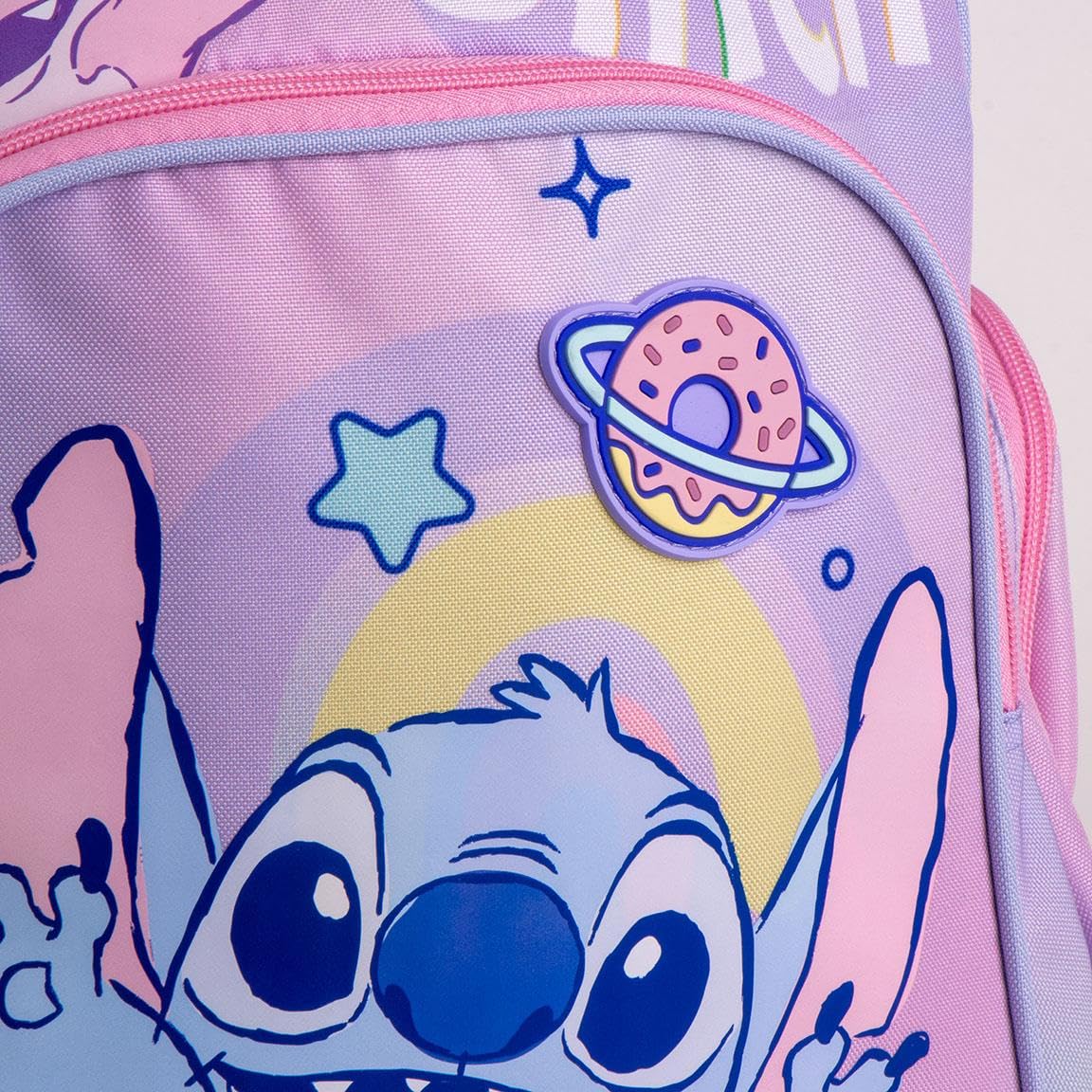 CERDÁ LIFE'S LITTLE MOMENTS Zaino per Bambini avec Spallacci Imbottiti et Schienale Ergonomique-Zainetto Lilo & Stitch Scuola e Tempo Libero, Unisexe Enfants, Medium
