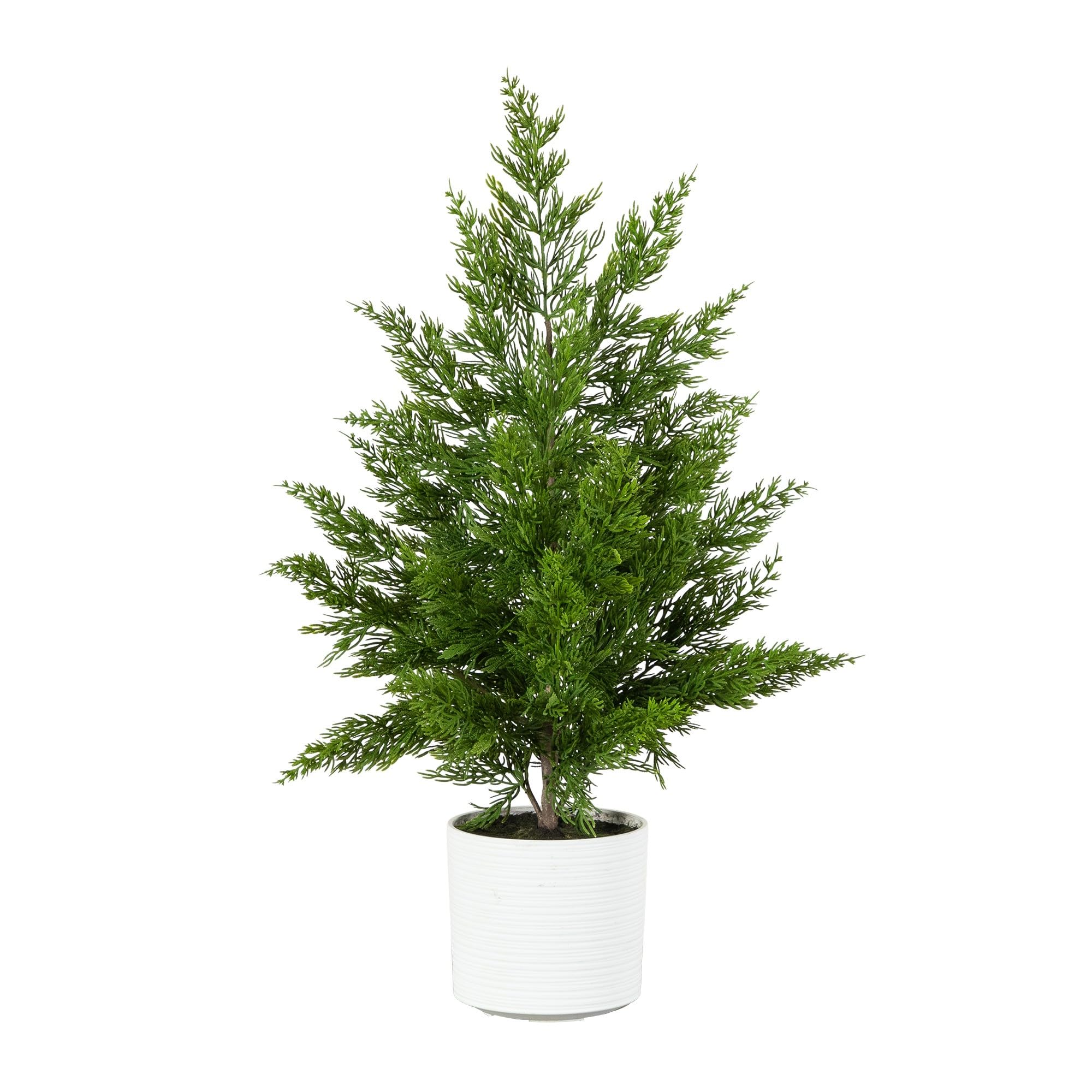 Nearly Natural 28in Real Touch Christmas Spruce Pine, Holiday Table Decor