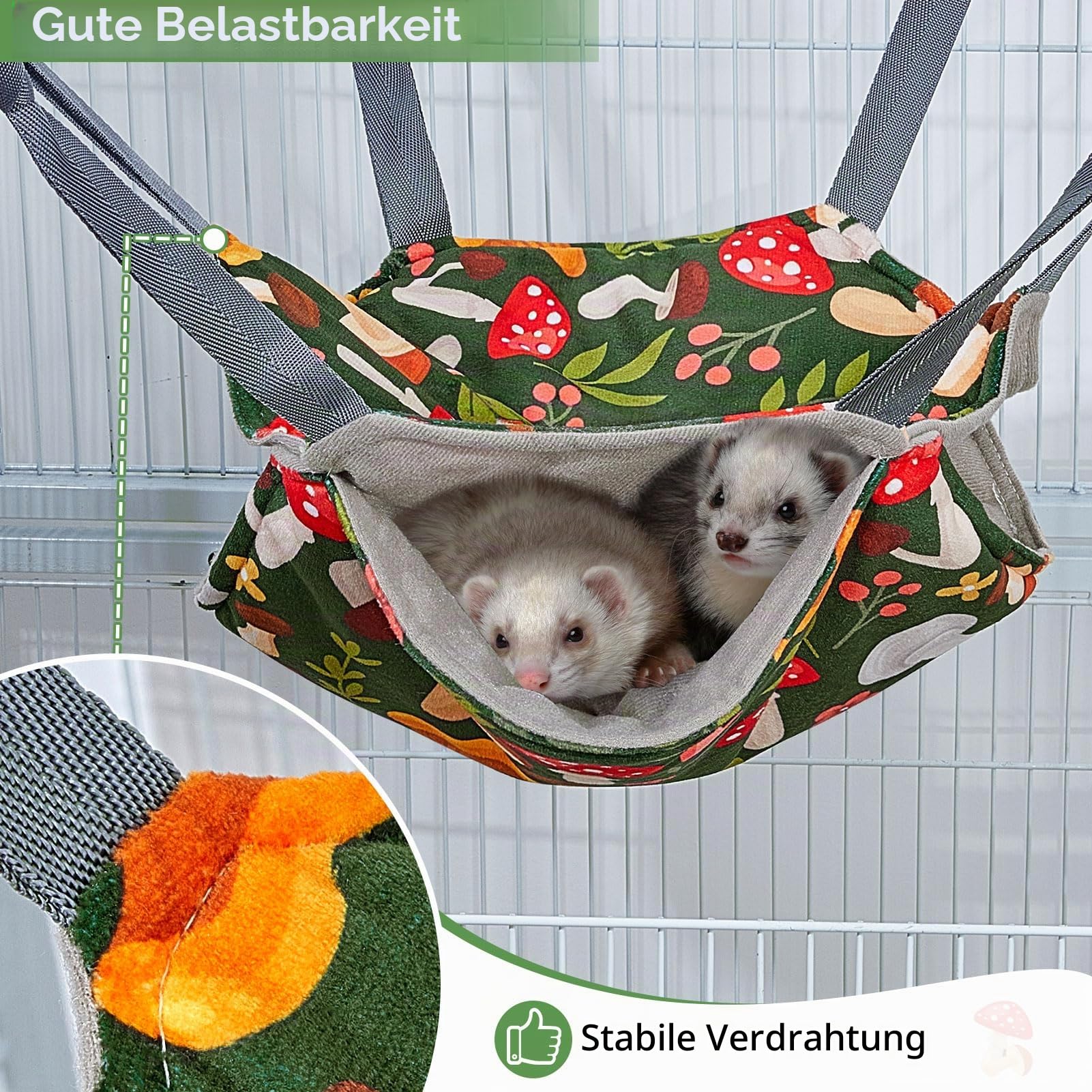 frettchen hängematte selber machen Hedgeink Hängematten 4er Set – Waschbare Kuschelhöhle & für Ratten, Meerschweinchen, Chinchilla – Kleintier Zubehör für Käfig, Nest, Tunnel & Schlafplatz Haustier Year_2017_Make_Buick_Model_Enclave_Engine_3.6L Gas Größe:56-61cm Vue des baraques des