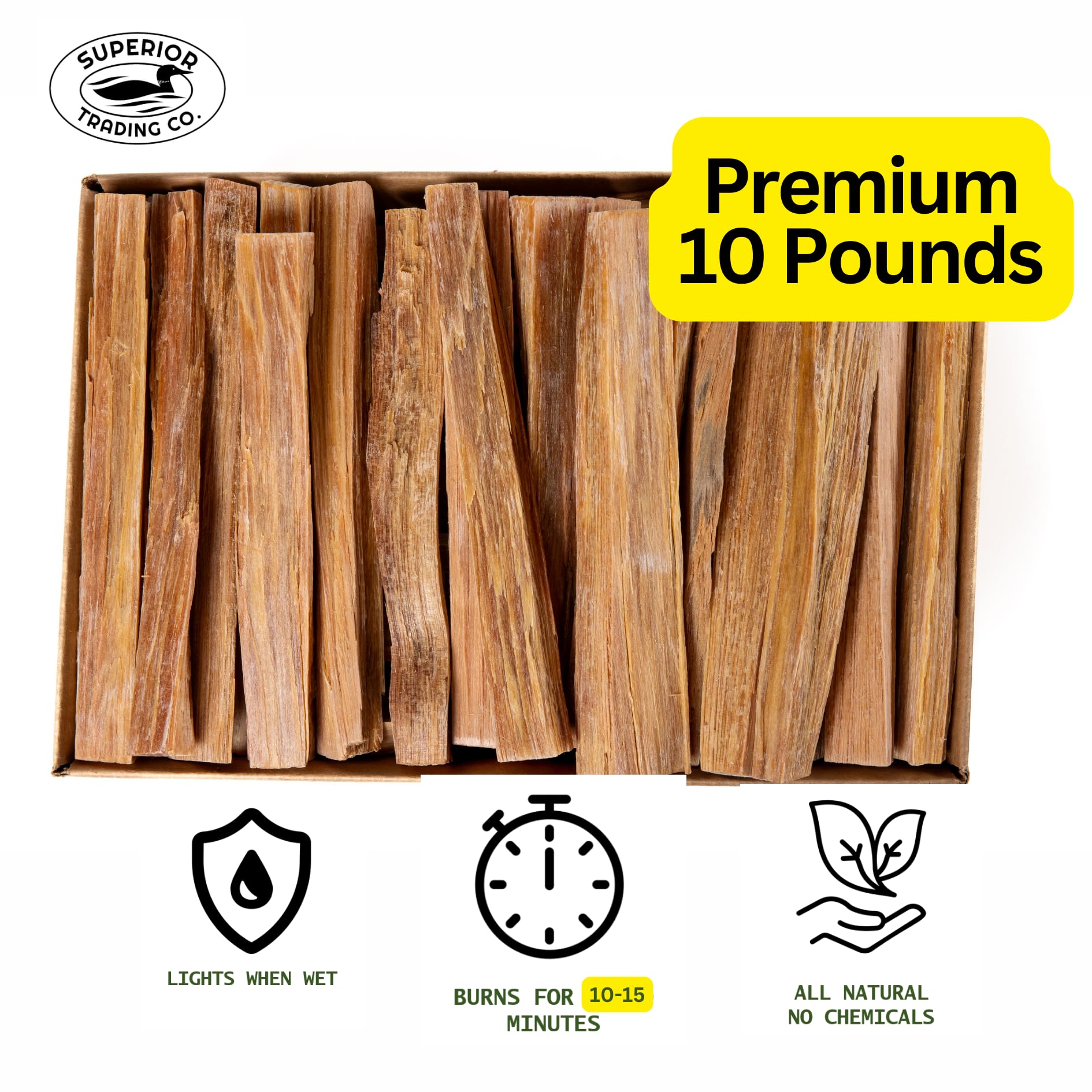 Light My Fire TinderDust Natural Fire Building Material with 80% Resin (Approximately 1 Ounce)