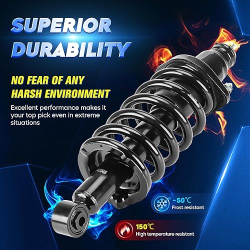 Miniatura 3 de Conjunto de amortiguador trasero con resorte helicoidal para Honda CR-V L4 2.4L Sport Utility 2002-2006, reemplazo 181380L 181380R, izquierda y