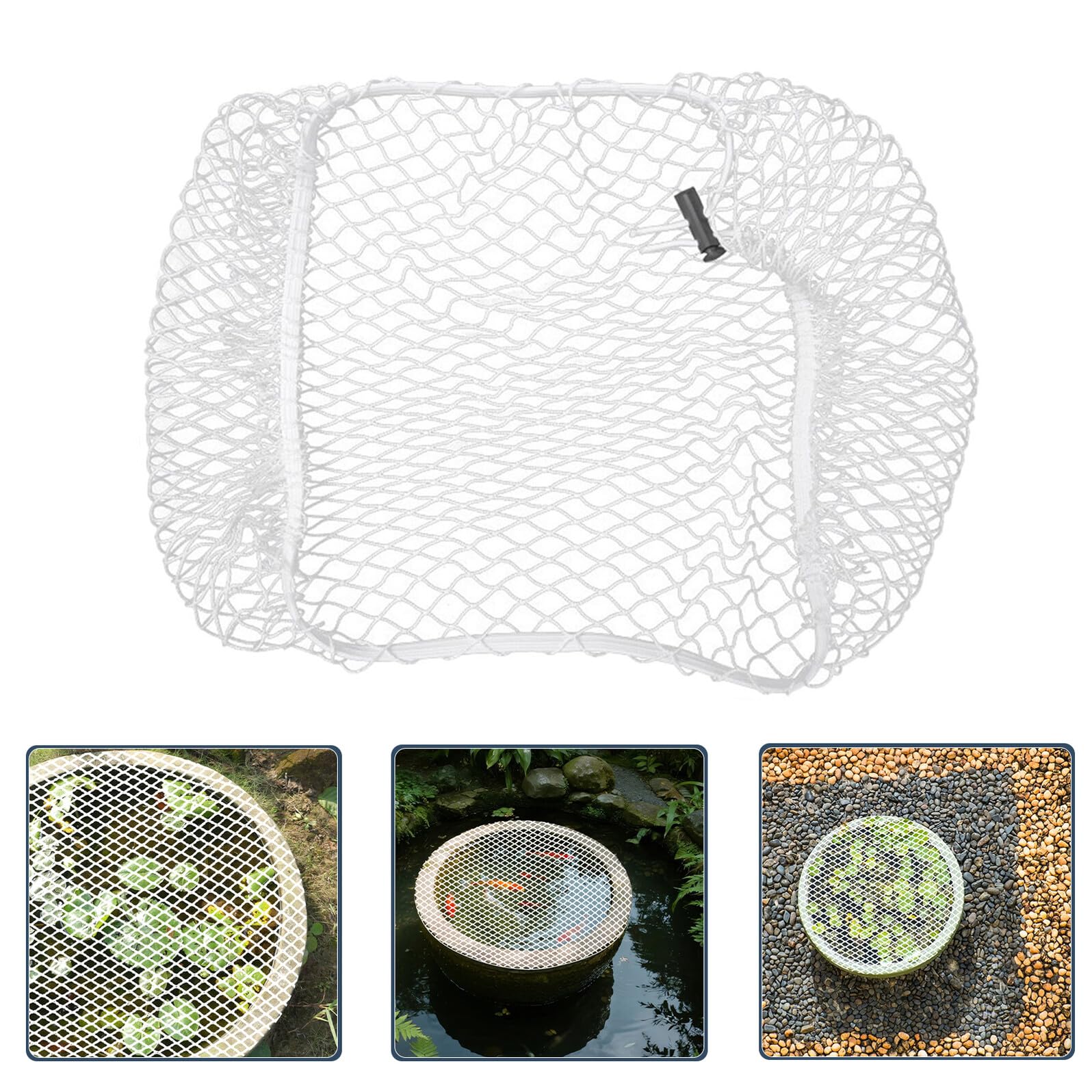 YARNOW Filet De Protection pour Aquarium 17.72X11.81In Filet Anti-Saut Durable en Nylon Maille Fine Accessoires Aquarium Eau Douce Sécurité Animaux Empêche Évasion
