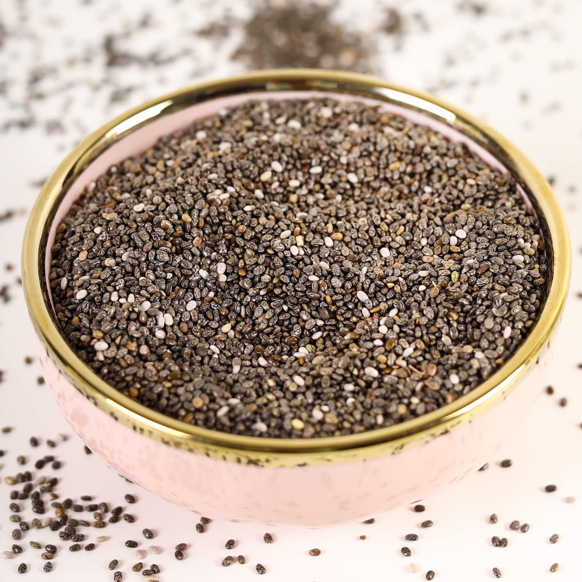 Voila Chia Seeds 250g | Premium Quality Natural Chia Seeds | Rich Source of Plant-Based Protein, Dietary Fiber & Omega-3 Fatty Acids | Superfood for Smoothies, Oatmeal, Yogurt, Salads, Baking & Healthy Recipes | Vegan & Vegetarian Friendly | Hygienically Packed| Rich In Omega - 3 | High Protein & Fiber 2