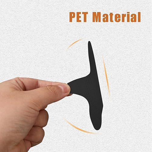 Miniatura 10 de Calcomanías antideslizantes para ducha, 24 calcomanías adhesivas de seguridad para tina con raspador de primera calidad para bañera, ducha,