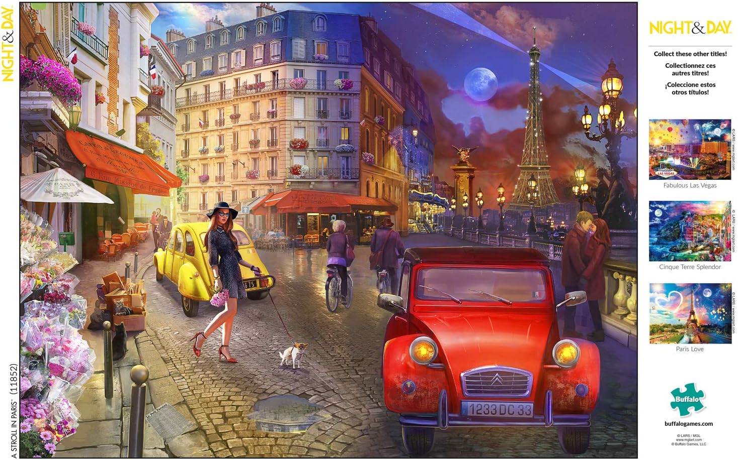 Buffalo Games - A Stroll in Paris - 1000 Piece Jigsaw Puzzle