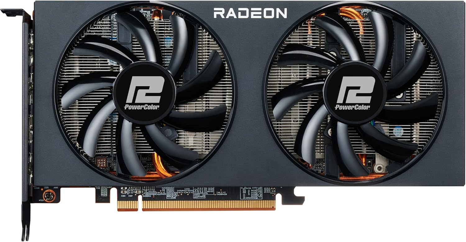 Powercolor Fighter AMD Radeon RX 6700 XT Scheda grafica da gioco con memoria GDDR6 da 12 GB, alimentata da AMD RDNA 2, Raytracing, PCI Express 4.0, HDMI 2.1, AMD Infinity Cache Powercolor Fighter AMD Radeon RX 6700 XT Scheda grafica da gioco con memoria GDDR6 da 12 GB, alimentata da AMD RDNA 2, Raytracing, PCI Express 4.0, HDMI 2.1, AMD Infinity Cache