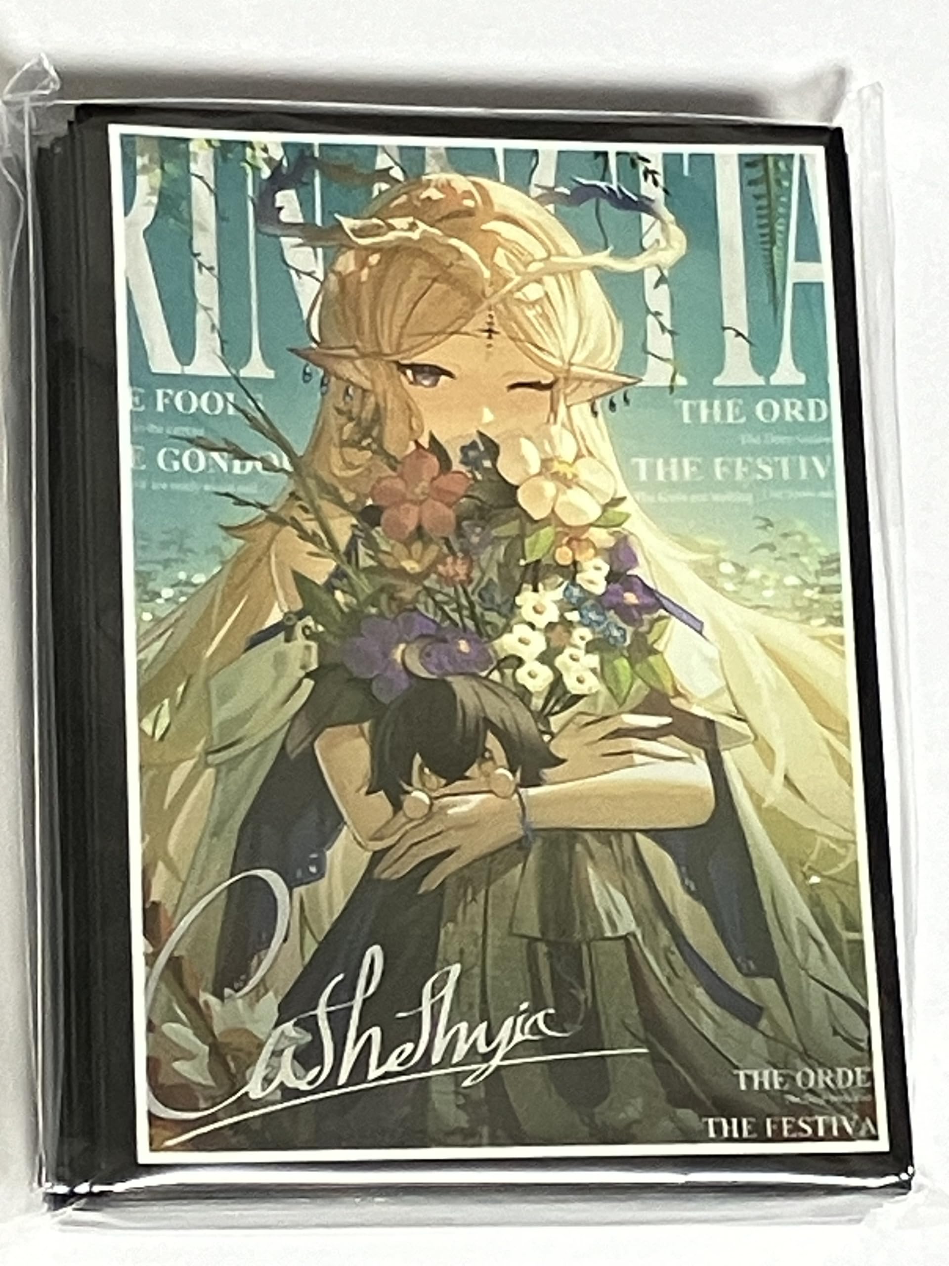 白詰草　鳴潮　スリーブ　プレイマット　カルテジア Amazon.co.jp: 白詰草カードスリーブ鳴潮カルテジア : ホビー