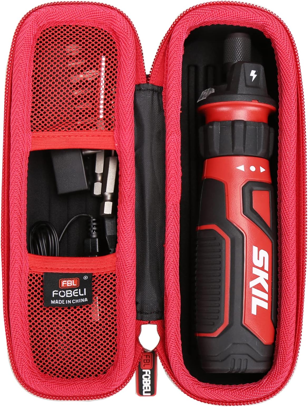 Hard Carrying Case Compatible with SKIL Rechargeable 4V Cordless Screwdriver SD561201, EVA Portable Storage Tools Bag (Case Only)