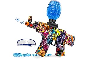 Anstoy Splat Gun Electric with Gal Strike Blaster AEG AKM-47 Splatter Ball Blaster