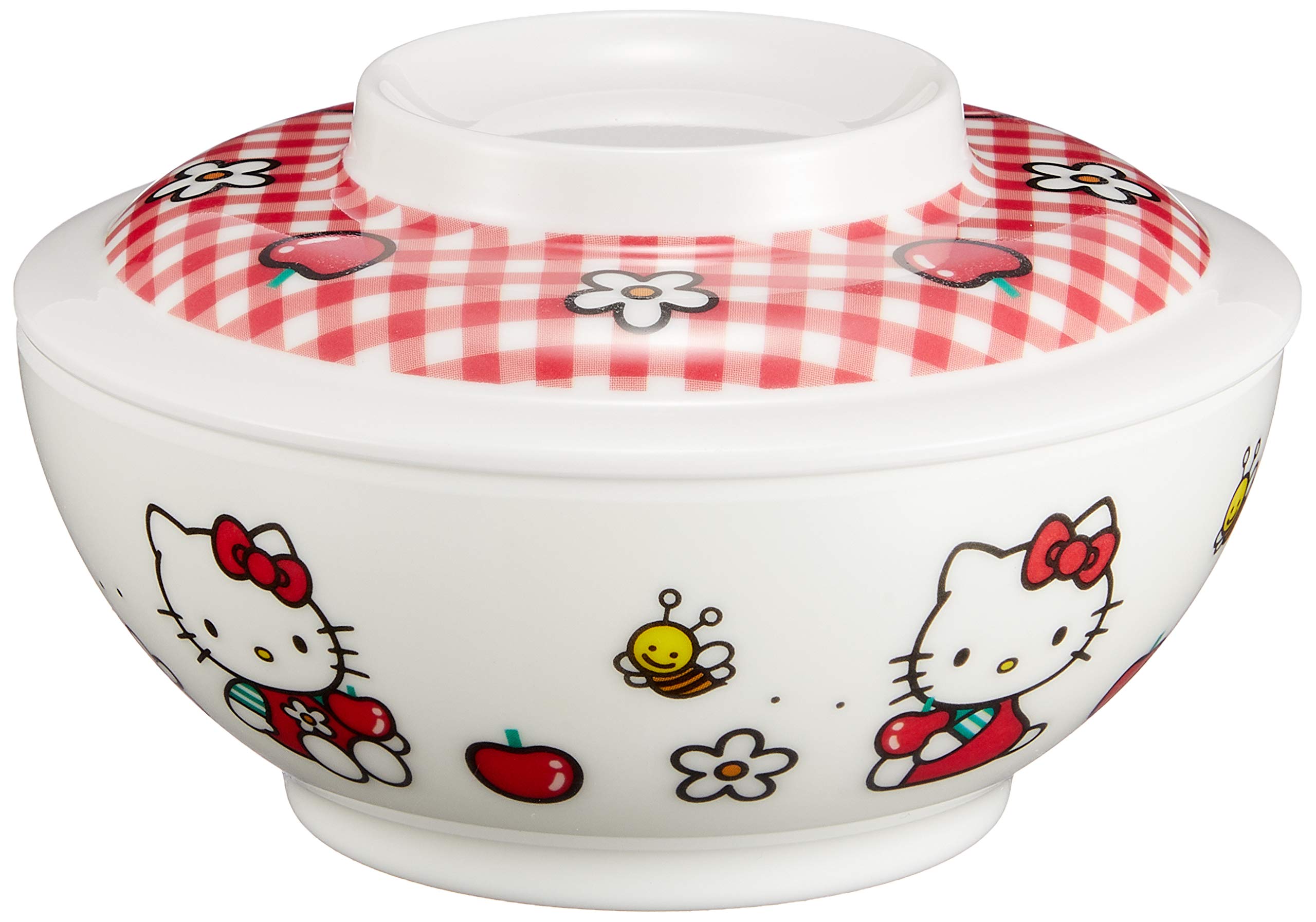 Amazon｜Daiwa お子様食器「ニューキティ」蓋付汁碗 (ギンガム