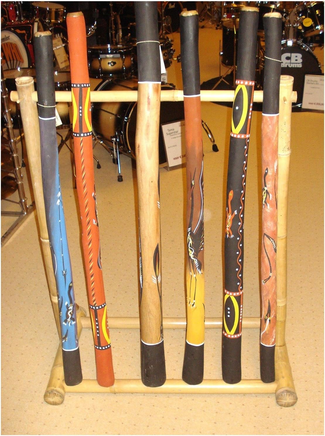 Bamboo Didgeridoo display stand Everything Else