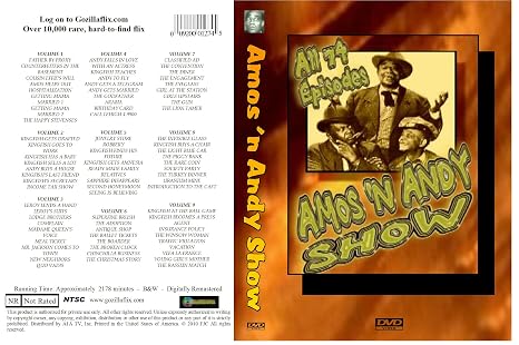 Amos & Andy Show All 74 Complete Dvd Set
