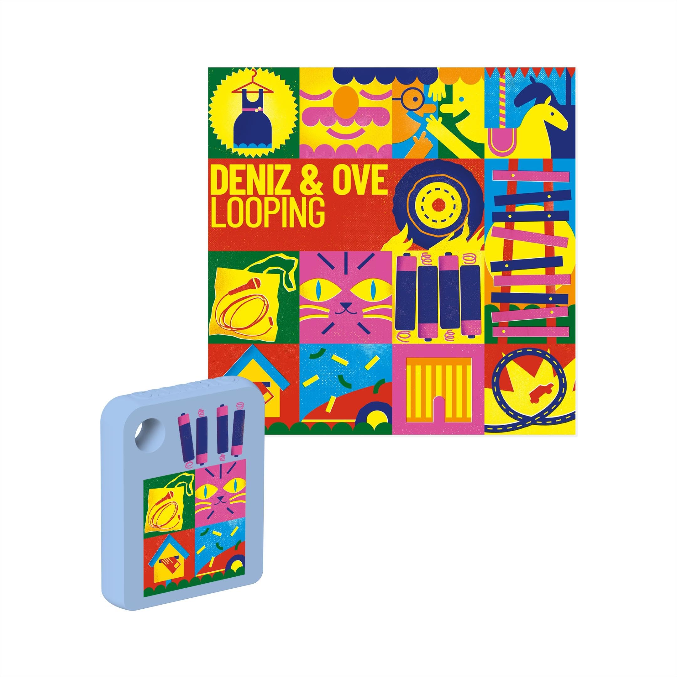 Galakto Audio Token: Deniz & Ove - Looping, Music for Children from 4 Years, Playing Time Approx. 40 Minutes