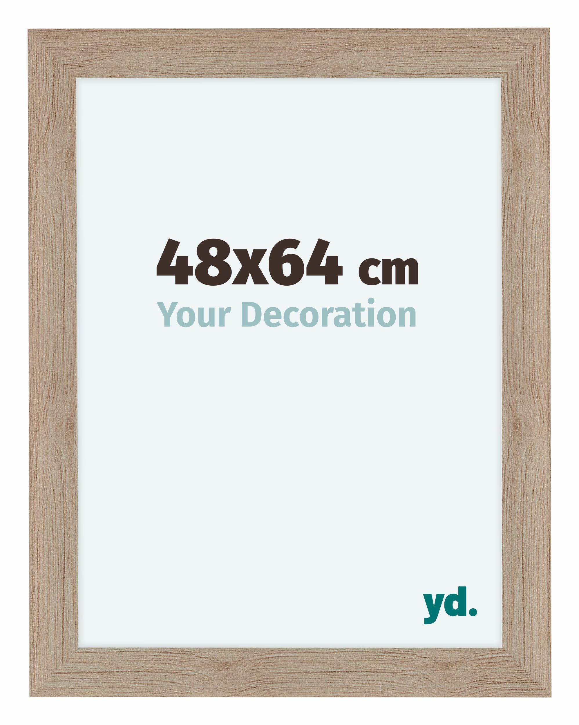 Your Decoration - Picture Frame 48x64 cm - Oak Light - Decorative Wall Frame in MDF with Antireflection - Frame 48x64 - Como — image 1