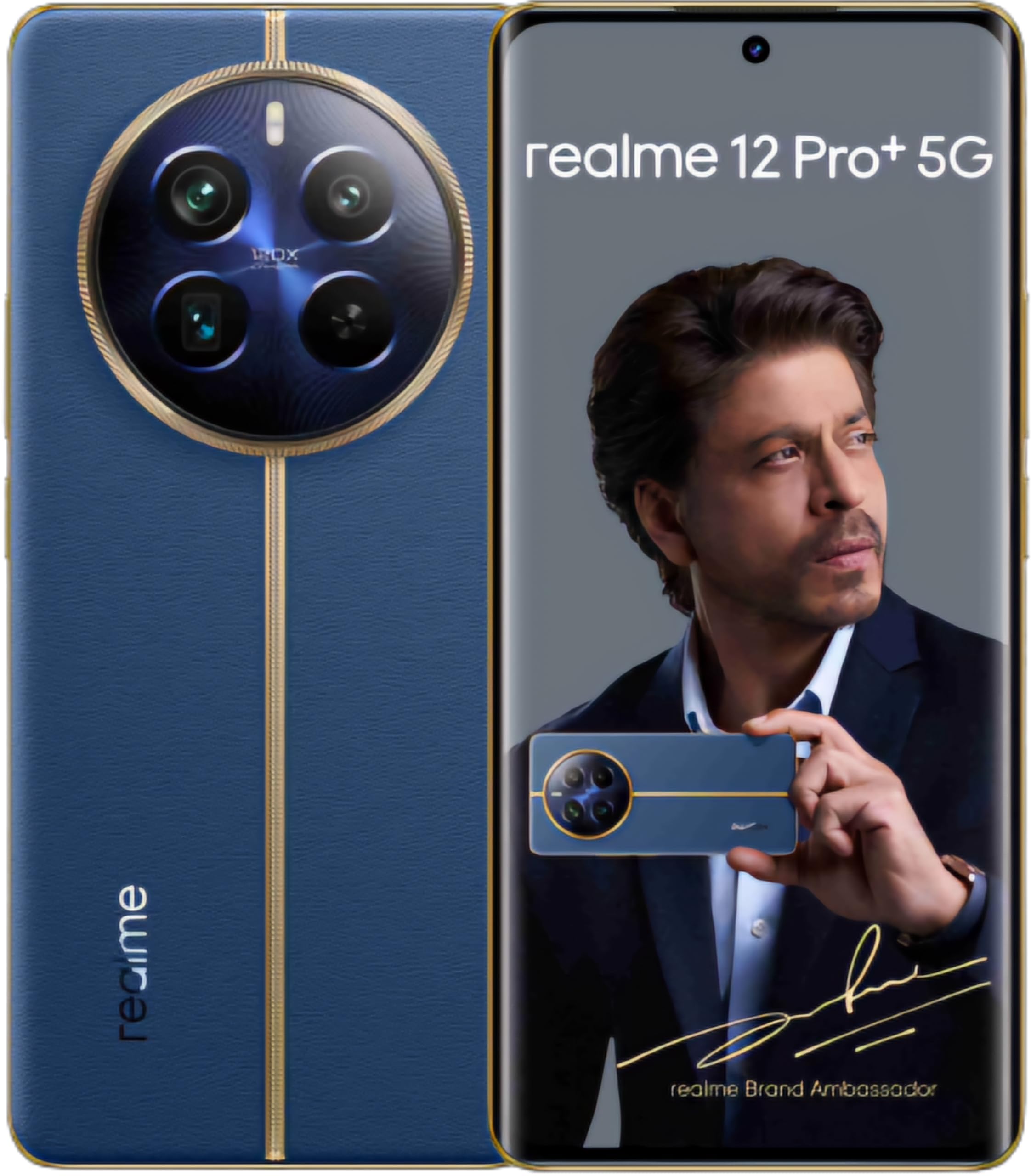Realme 12 Pro+ 5G Submarine Blue, 12GB RAM, 256GB Storage : Amazon 