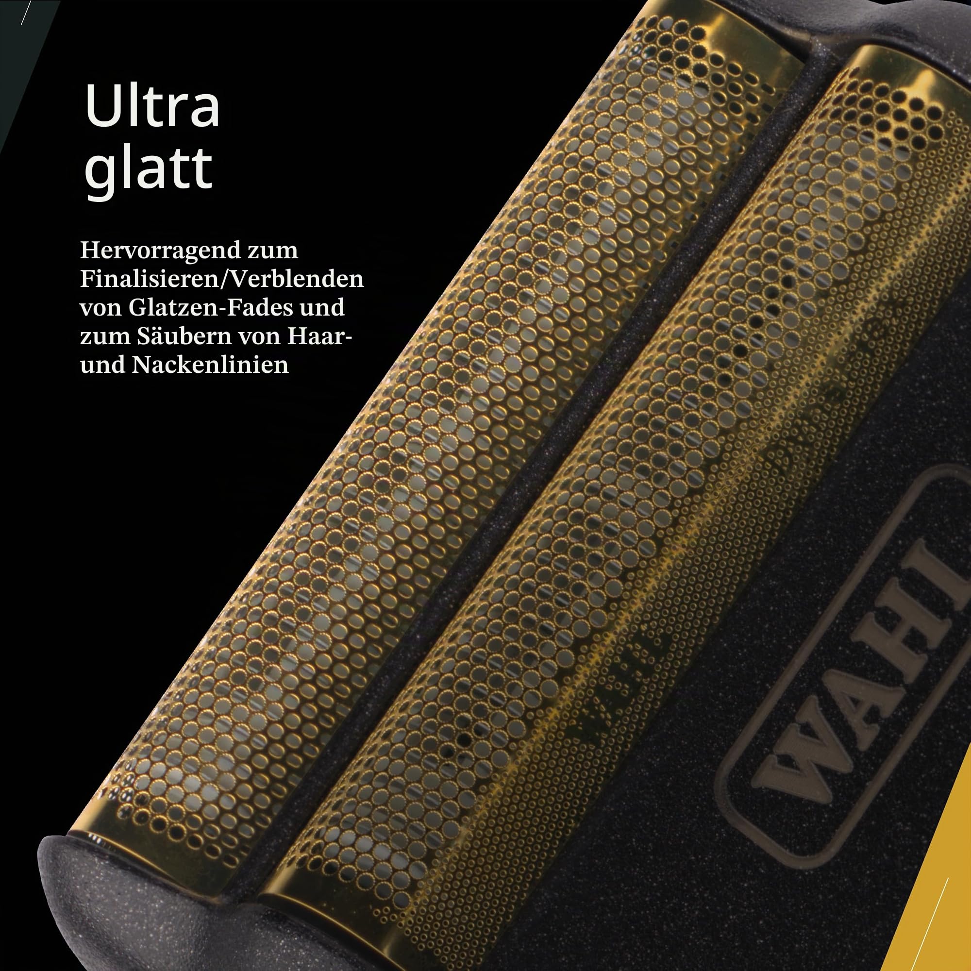Wahl Professional 5-Stern-Serie Finale folie und Cutter Bar Montage #7043 - Hypoallergen f眉r supernahe und sto脽freie Rasur - Schwarz