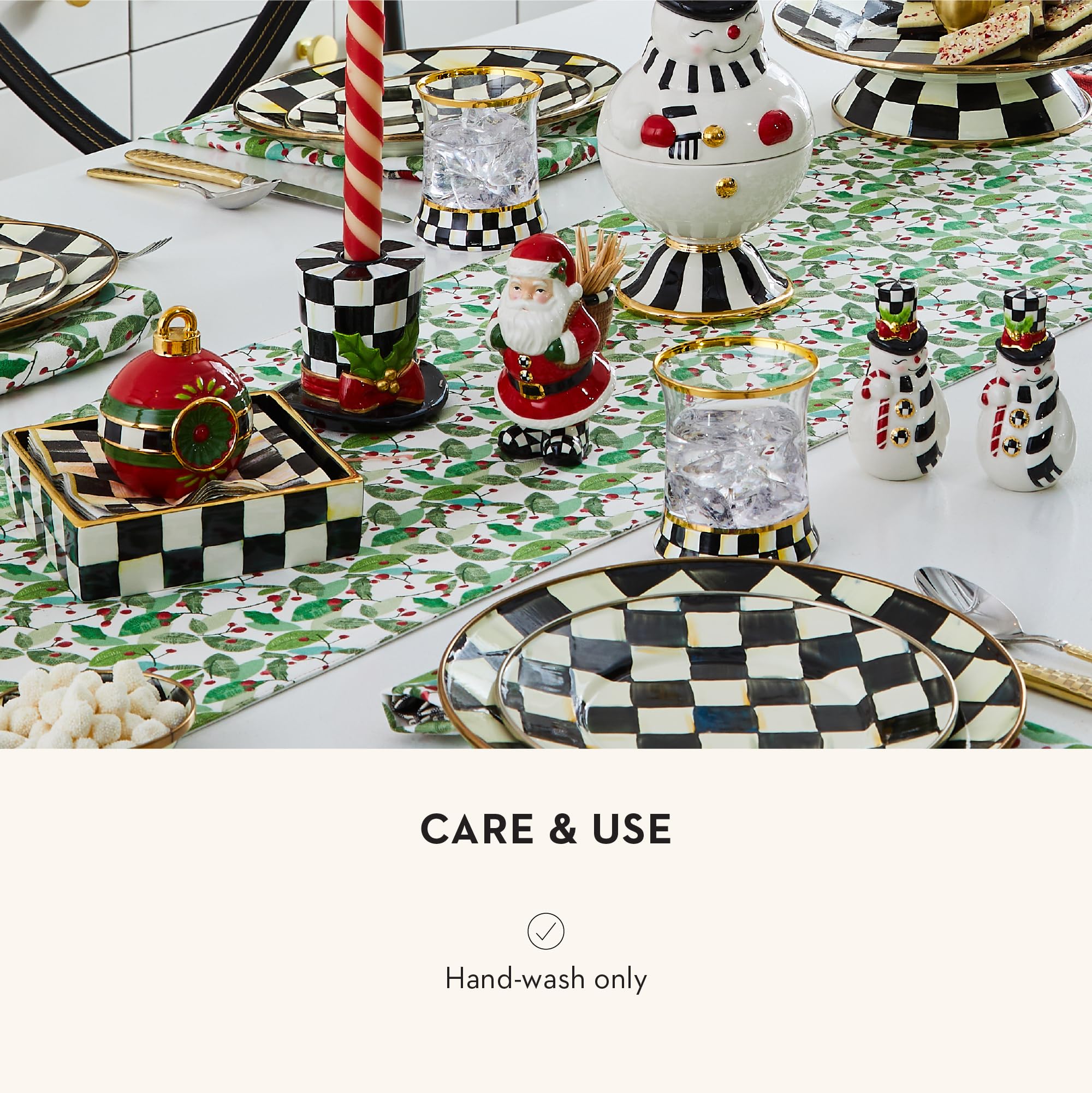 Amazon.com: MACKENZIE-CHILDS Ceramic Luncheon Napkin Holder