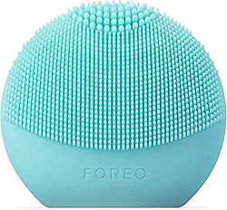 FOREO, Luna Fofo, Todos os Tipos de Pele, Escova de Limpeza e Firmadora Facial, Tonificante, com Pulsações T-Sonic, Ultra Higiênica e Suave, Resistente à Água - Mint