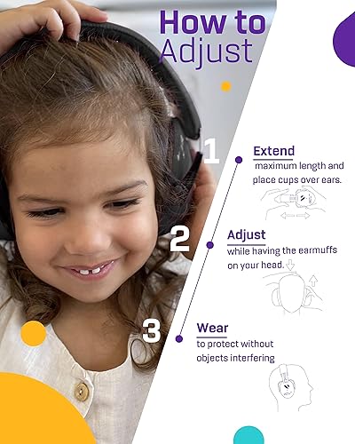 Miniatura 4 de Kids Ear Protection Earmuffs - Monstertruck - Kids Noise Cancelling Headphones for Autism - Sound Blocking Kids Hearing Protection Earmuffs -