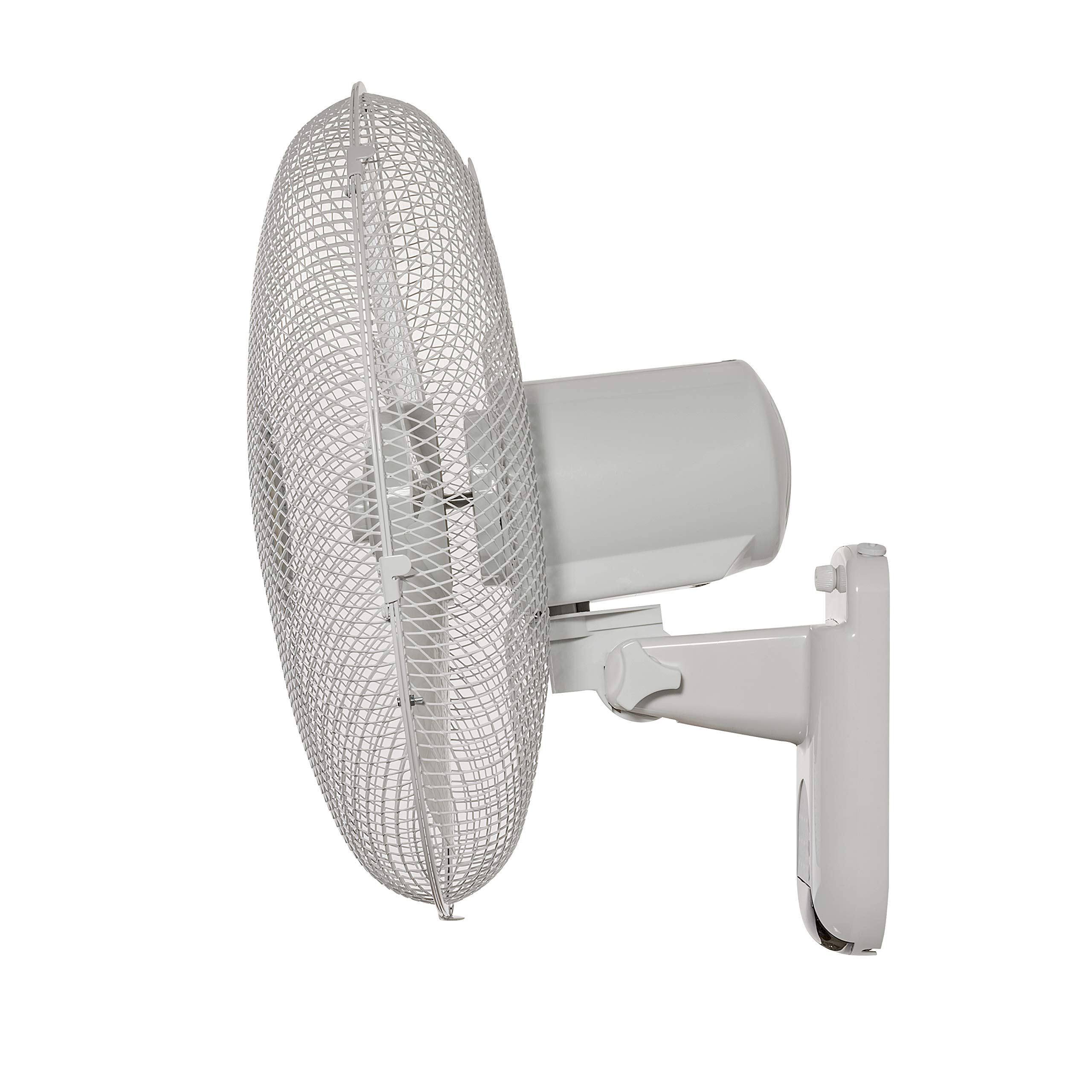 bimar VM43 Turbo Ventilatore da Parete con Telecomando, Elica a 5 Pale Ø40cm, Comandi Elettronici e Telecomando 3 velocità e 3 modalità, Oscillazione Destra Sinistra, Kit Fissaggio Incluso