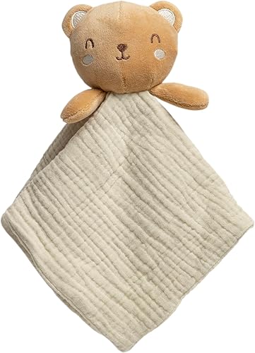 Pearhead Manta de seguridad para bebé, suave bebé adorable para bebés, juguete de peluche para acurrucarse, juguete de seguridad para bebés y niños