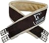 English Girth for Horse English Girth with Fleece Lightweight Horse Girth for English Saddle Size 42 Brown