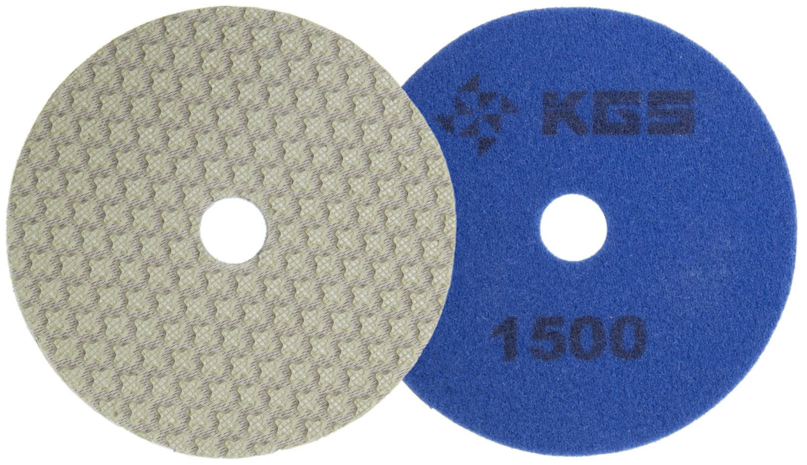 KGS Swiflex XX Diamond Polishing pads (3 pack), Ø4'', grit 1500