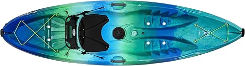 Perception Tribe 9.5  Kayak sentado en la parte superior para diversión completa  Gran almacenamiento trasero  9' 5" disponible en Yaxa Colombia
