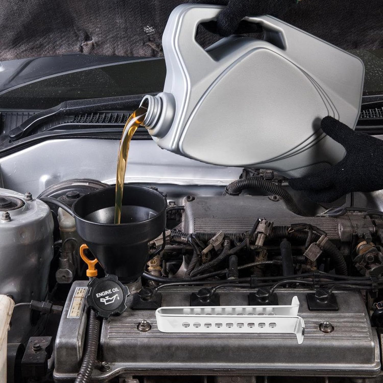 Car Clutch Lock and Brake Pedal Lock with 3 Keys Adjustable Telescopic Auto Security Anti-Theft Device for Vehicle Protection